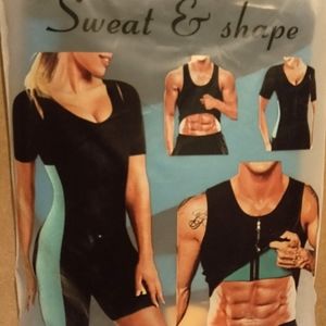 NWT Men's sauna sweat and shape